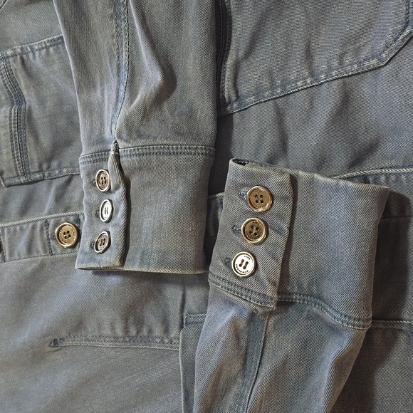 BURBERRY Blue Utility  Jacket - Picture 12 of 12